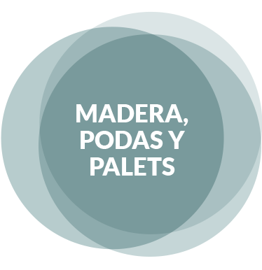 Madera, podas y palets