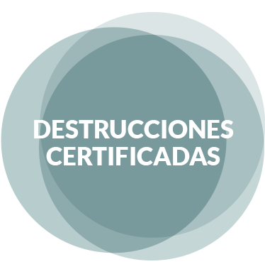 destrucciones certificadas